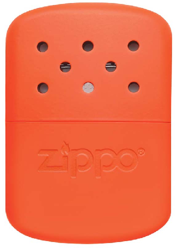 Каталитическая грелка ZIPPO, алюминий с покрытием Blaze Orange, оранжевая, на 12 ч, 66x13x99 мм