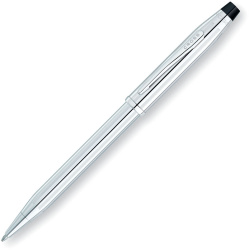 Шариковая ручка Cross Century II. Цвет - серебристый.