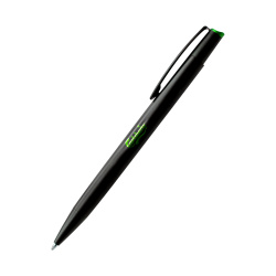 Ручка металлическая Grave, зеленая