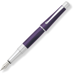 Перьевая ручка Cross Beverly. Цвет - фиолетовый.