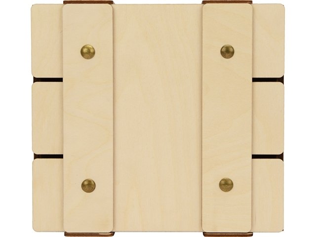 Деревянная подарочная коробка с крышкой Ларчик