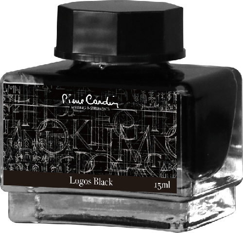 Флакон чернил Pierre Cardin 15мл, серия CITY FANTASY цвет Logos Black (Черный)