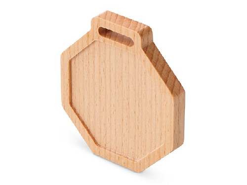 Медаль из бука Round