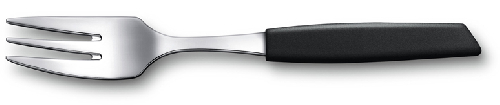 Набор из 6 десертных вилок VICTORINOX Swiss Modern, 155 мм, сталь / синтетический материал, чёрная