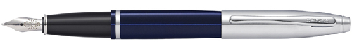Перьевая ручка Cross Calais Blue Lacquer