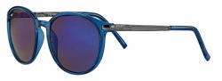 Очки солнцезащитные ZIPPO, женские, синие, оправа из поликарбоната и металла