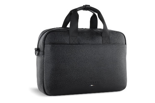 Портфель мужской BUGATTI Rico, черный, полиуретан, 40 x 10 x 28,5 см