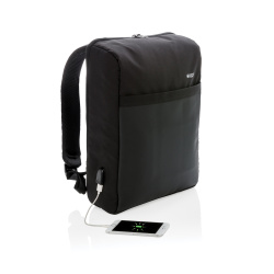 Антикражный рюкзак Swiss Peak 15"  с RFID защитой и разъемом USB