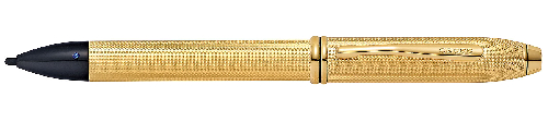 Стилус-ручка Cross Townsend E-Stylus с электронным кончиком. Цвет - золотистый.
