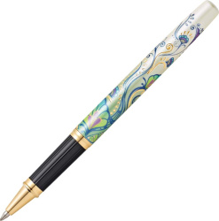 Ручка-роллер Selectip Cross Botanica. Цвет - "Зеленая лилия"