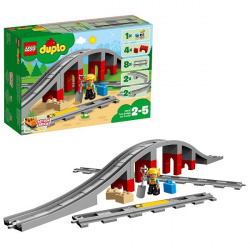 Конструктор «LEGO Duplo. Железнодорожный мост»
