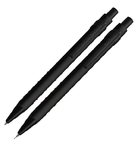 Набор Pierre Cardin PEN&PEN: ручка шарик. + механич. карандаш. Цвет - черн. матовый. Упаковка Е-3n