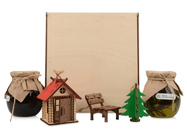 Подарочный набор Decoration Deluxe с двумя видами варенья