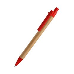 Шариковая ручка Natural Bio, красная