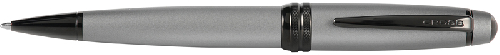 Шариковая ручка Cross Bailey Matte Grey Lacquer. Цвет - серый.