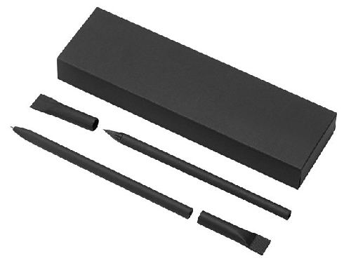 Подарочный набор Recycled Duo c шариковой ручкой и вечным карандашом из переработанной бумаги