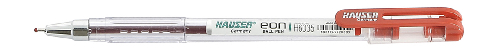 Шариковая ручка Hauser EON, пластик, цвет красный