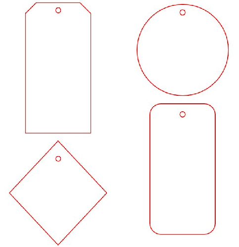 Этикетка бумажная на заказ Paper