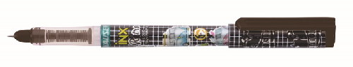 Перьевая ручка Hauser INX Retro, пластик, черная
