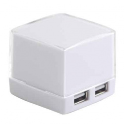 USB-Хаб на 4 порта "Sugar", с разноцветной подсветкой
