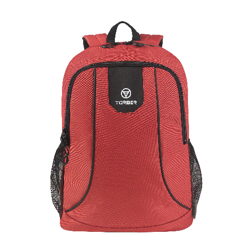 Рюкзак TORBER ROCKIT с отделением для ноутбука 15,6", красный, полиэстер 600D, 46 х 30 x 13 см