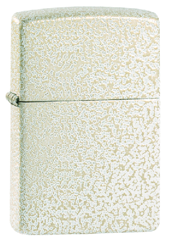 Зажигалка ZIPPO Classic с покрытием Mercury Glass, латунь/сталь, бежевая, матовая, 38x13x57 мм