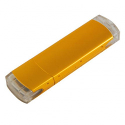 USB-Flash накопитель (флешка) "ORDO",  4 Gb, алюминиевый корпус, пластиковые вставки