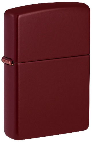Зажигалка ZIPPO Classic с покрытием Merlot, латунь/сталь, бордовая, глянцевая, 38x13x57 мм