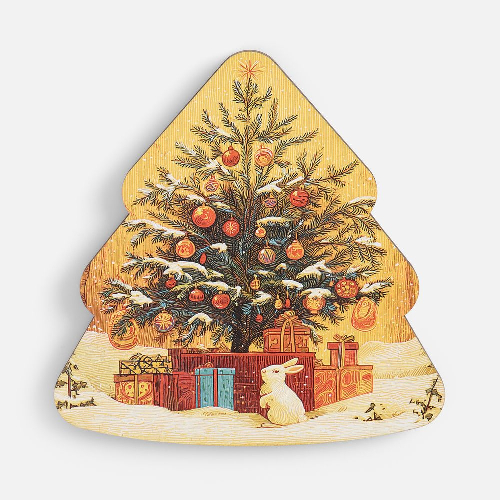 Пазл фигурный «Елочка»