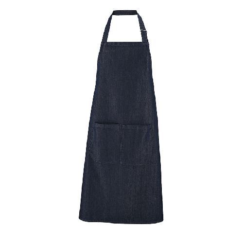 Фартук с карманом "Grant", деним, 70% х/б, 30% п/э, 220  г/м2