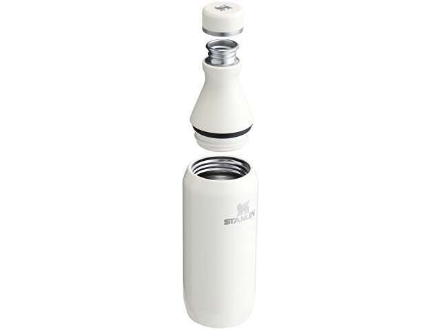 Бутылка для воды Stanley All Day Slim объемом 350 мл - черный глянцевый