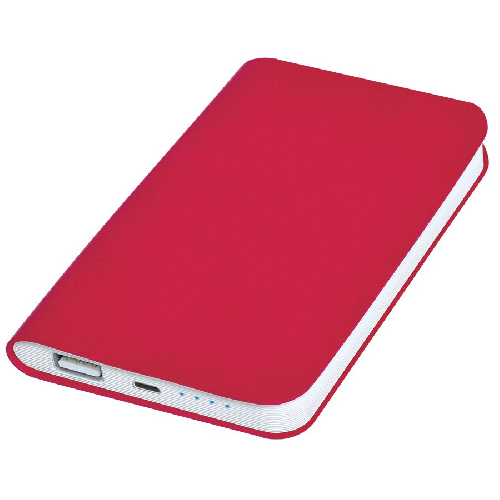 Универсальный аккумулятор "Silki" (5000mAh),зеленый, 7,5х12,1х1,1см, искусственная кожа,плас