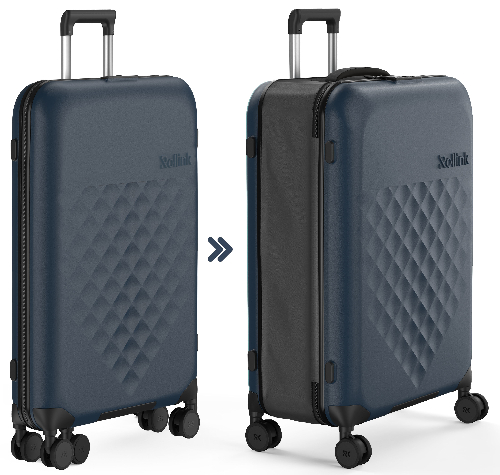 Чемодан складной Rollink Vega 360 76x52x28,5 см, 4 колеса