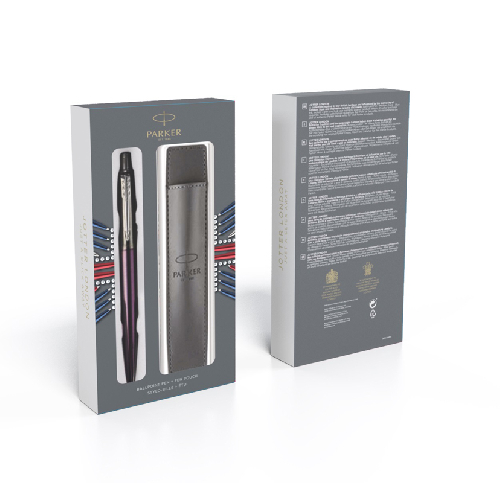 Набор Parker: ручка Parker Jotter + чехол для ручки