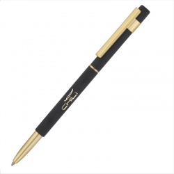 Ручка шариковая "Star Gold", покрытие soft touch