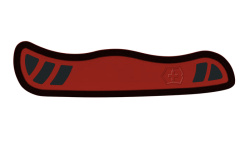 Передняя накладка для ножей VICTORINOX 111 мм, нейлоновая, красно-чёрная