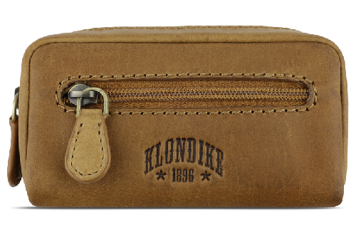Ключница KLONDIKE RUSH «Harvey», натуральная кожа в коньячном цвете, 11 х 5,5 х 3,5 см