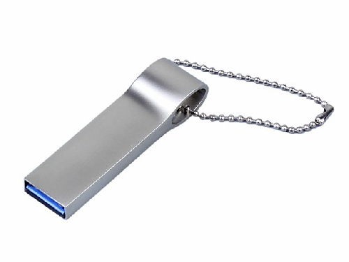 USB 3.0-флешка на 32 Гб с мини чипом и боковым отверстием для цепочки