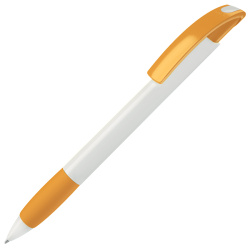 NOVE, ручка шариковая с грипом цветной клип