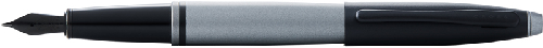 Перьевая ручка Cross Calais Matte Gray and Black Lacquer, перо F