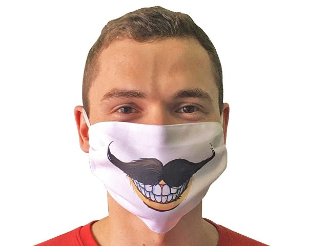 Маска для лица многоразовая для сублимации, S