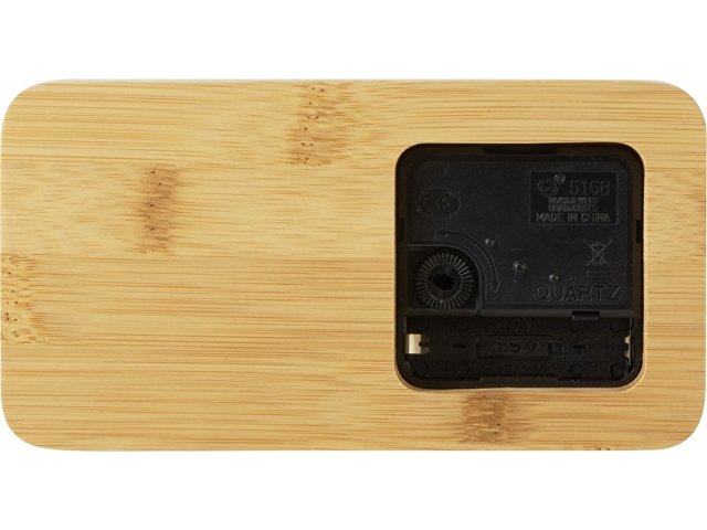 Часы из бамбука Squarium