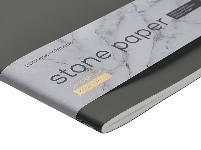 Тетрадь с каменной бумагой А5 Carrara