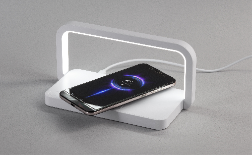 Лампа складная "Smart Light" с беспроводным (10W) зарядным устройством и подставкой для смартфона