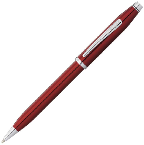 Шариковая ручка Cross Century II. Цвет - красный.