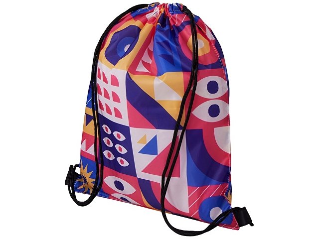 Рюкзак-мешок из полиэстера с возможностью двухсторонней полноцветной печати