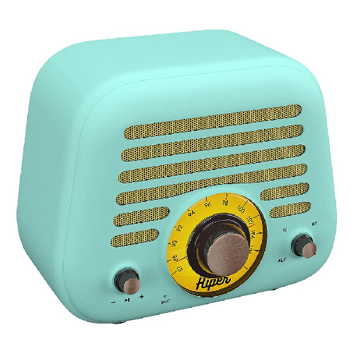 Колонка беспроводная RETRO L, цвет коричневый 