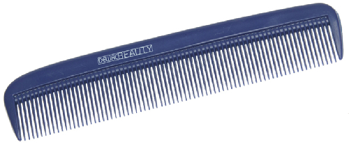 Расческа Dewal Beauty карманная, синяя 12,4 см