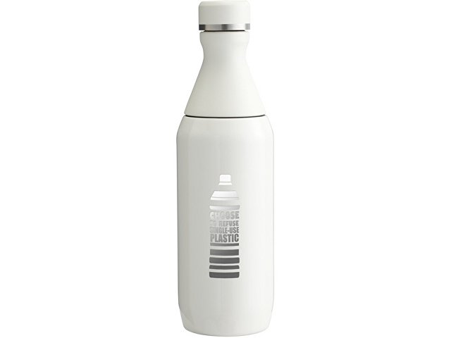 Бутылка для воды Stanley All Day Slim объемом 350 мл - черный глянцевый