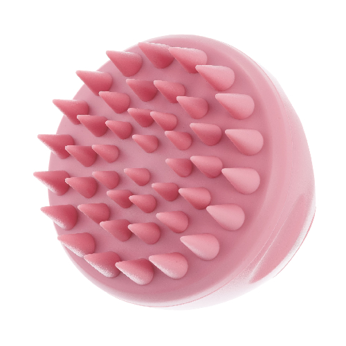 Щетка Dewal Beauty массажная для мытья головы, цвет розовый, 8 х 8,5 см